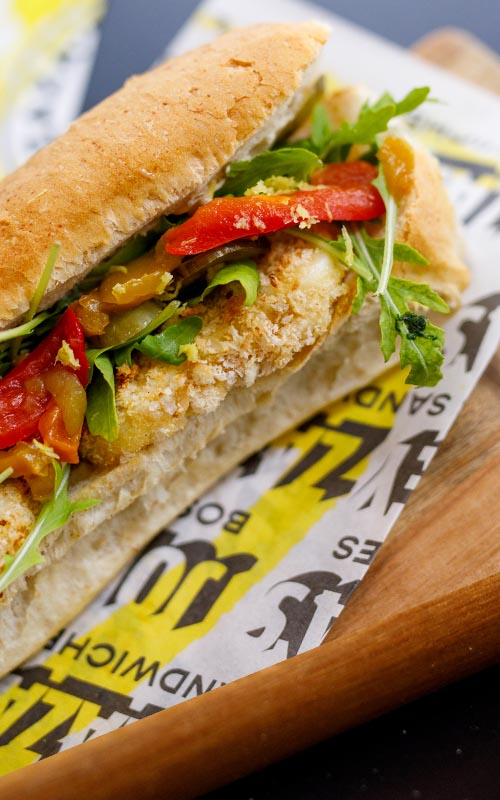 perth cbd halloumi sandwich menu