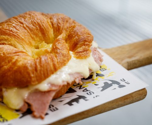 Ham & Cheesy Croissant