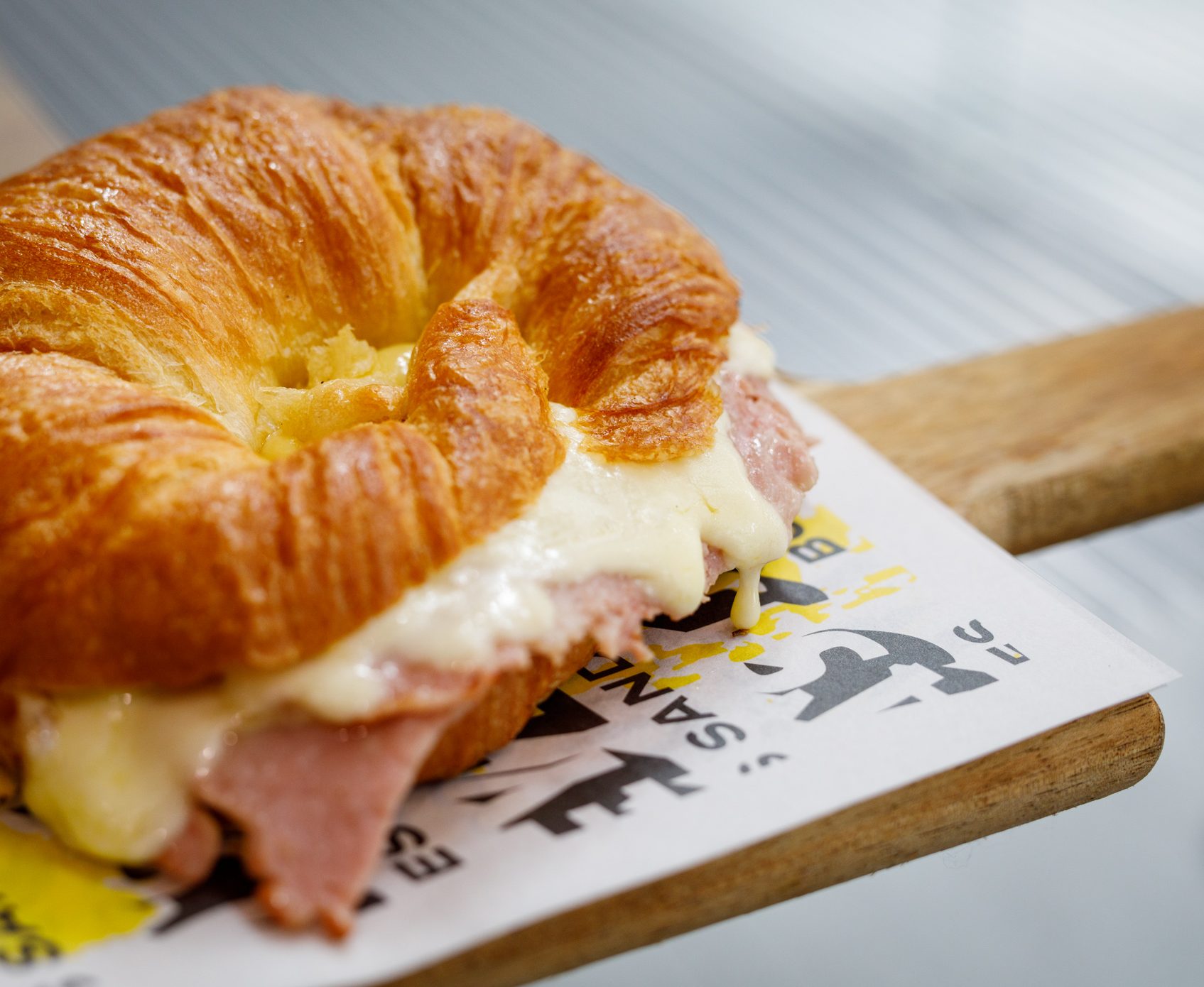 Perth cbd croissant menu savory croissant ham cheese sandwich