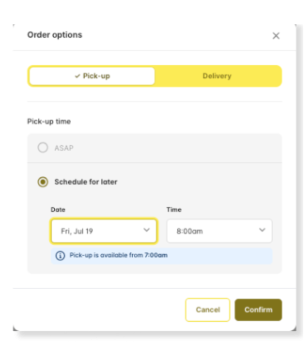 New Catering Portal via Bopple