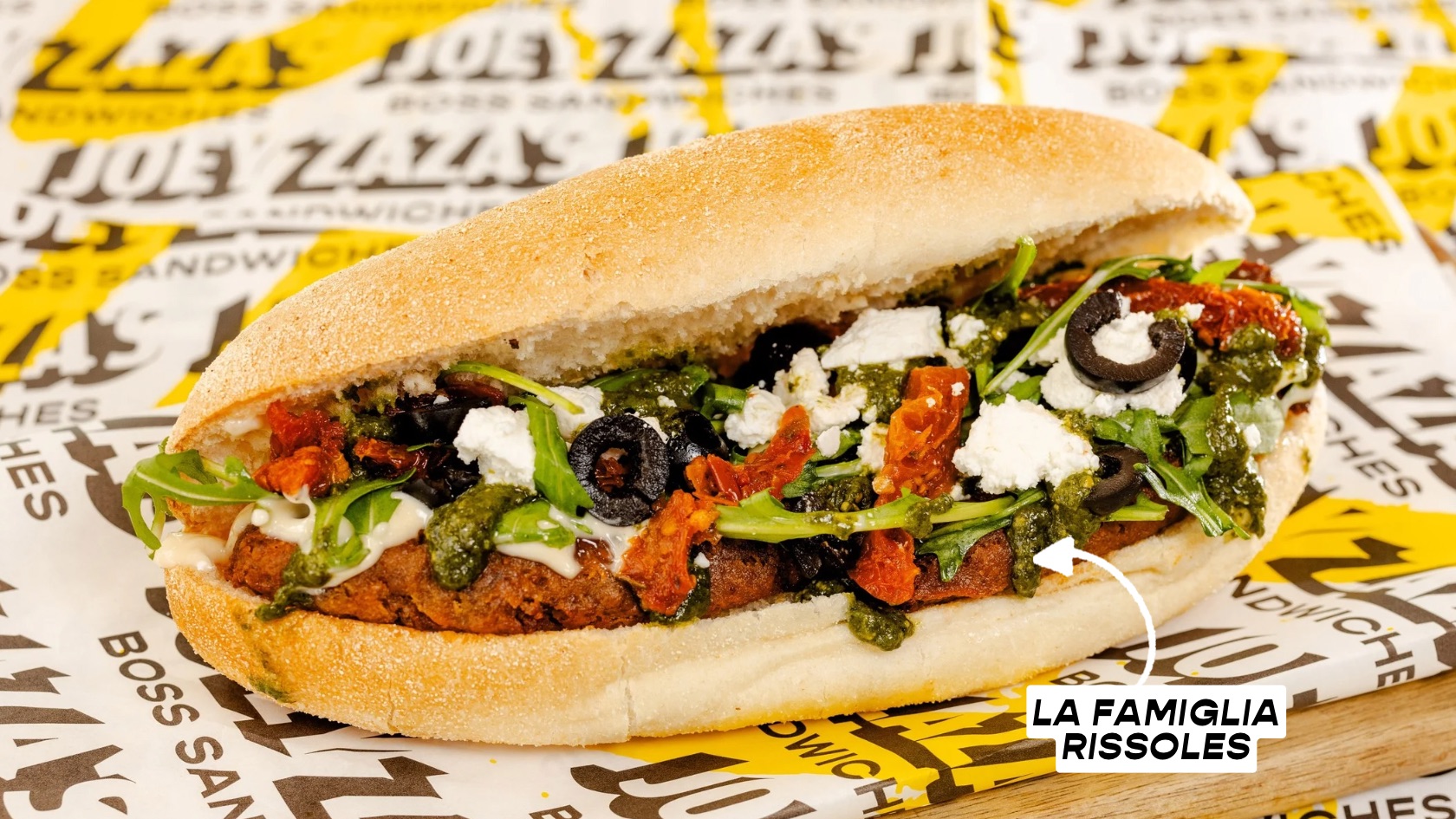 La Famiglia Rissoles Sandwich
