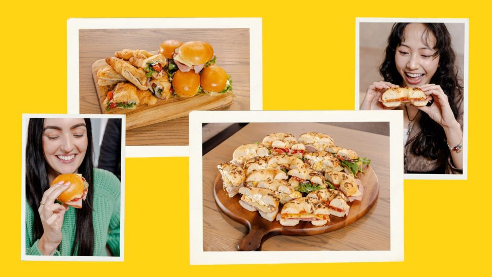 perth christmas catering end of year platters savory pastries sandwiches