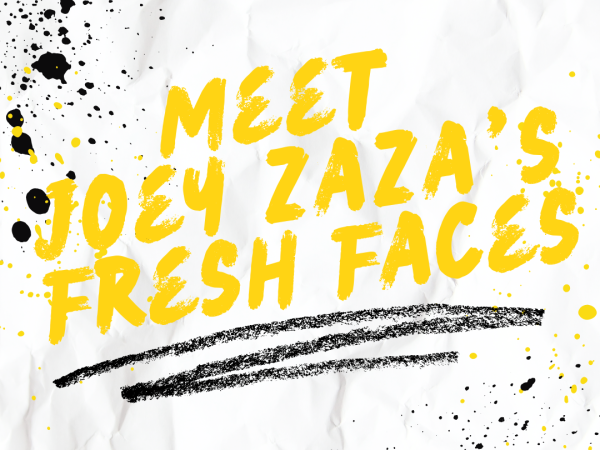 Text image of "Meet the Fresh Faces"