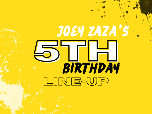 Blog feature image text reads, "Joey Zaza's 5th Birthday"