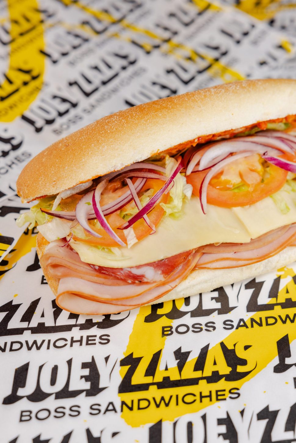 Thie Loaded Conti roll stacks delectable cold cuts ham, mortadella, and salami with Swiss cheese, tomato slices, fresh lettuce, and crunchy red onion. Blanketed with a drizzle of ajvar, this continental roll brings a hint of spice and Serbian flavor to the Aussie's favourite sandwich.