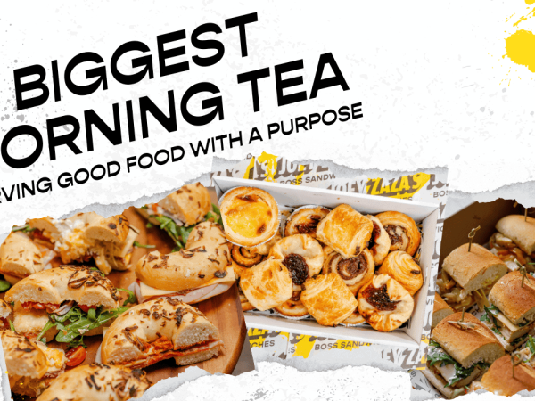 Featuring loaded bagel platters, mixed pastries and sandwich platters.