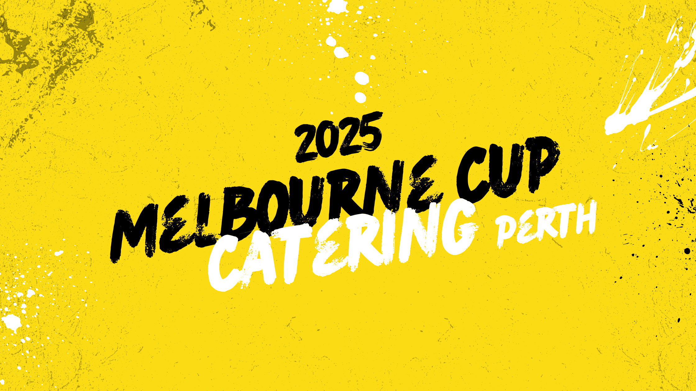 Joey Zaza's catering packages for the 2025 Melbourne Cup. Order them fresh from Perth City.