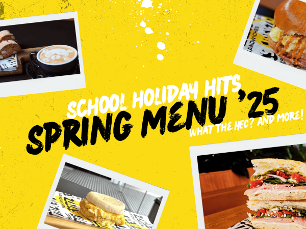 Joey Zaza's Spring menu for 2025. New sandwich hits in Perth CBD.