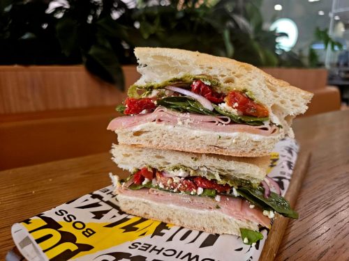 Not just any mortadella sandwich, The Mortadella is a savoury treat for all adults this school holiday. Fill up before heading to Late-Night Woody's?